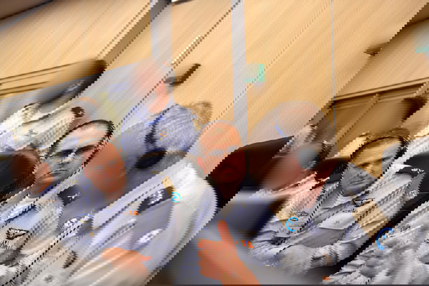 תיעוד מבור חיל האוויר במהלך התקיפות בתימן