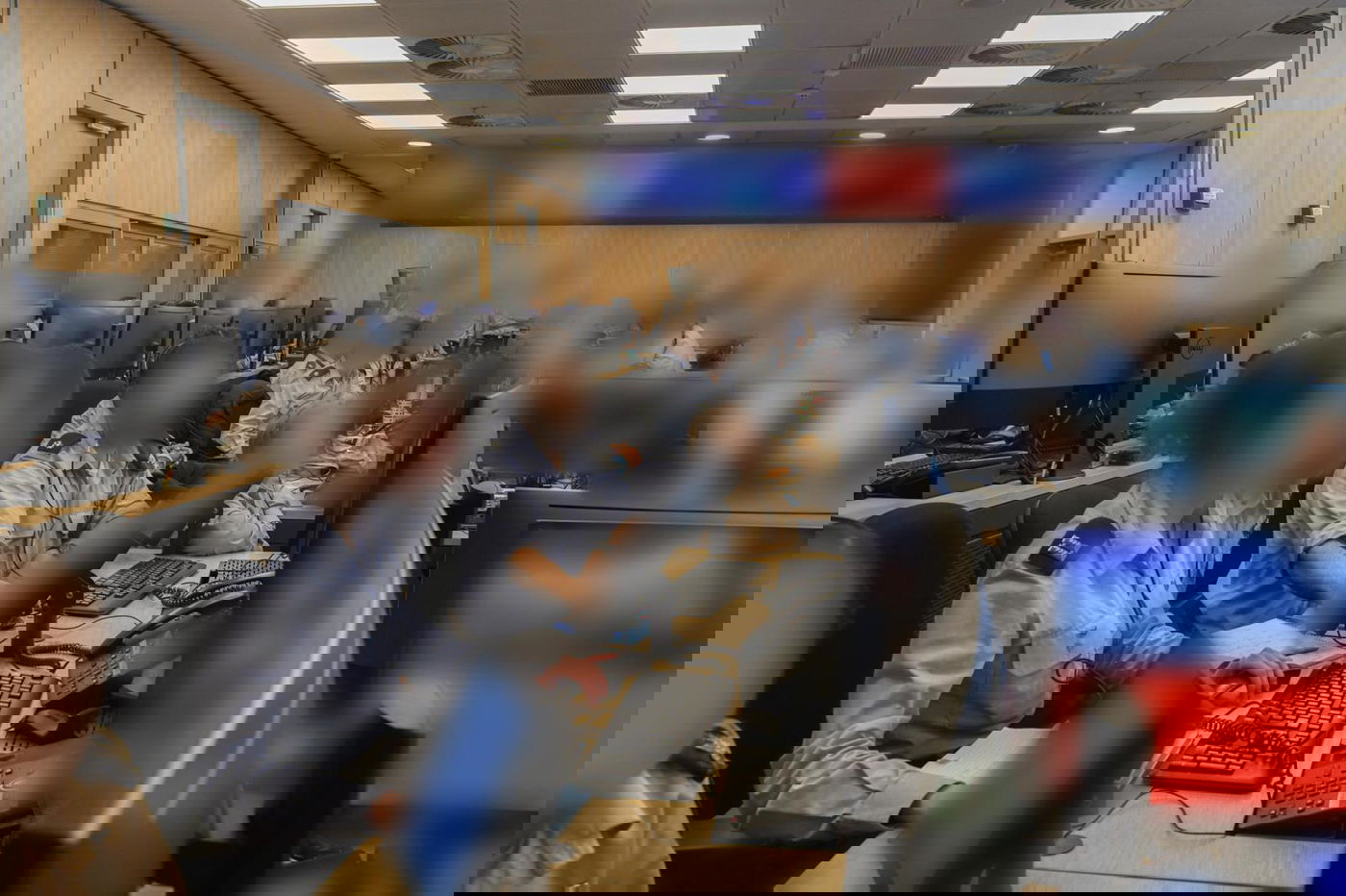 תיעוד מבור חיל האוויר במהלך התקיפות בתימן