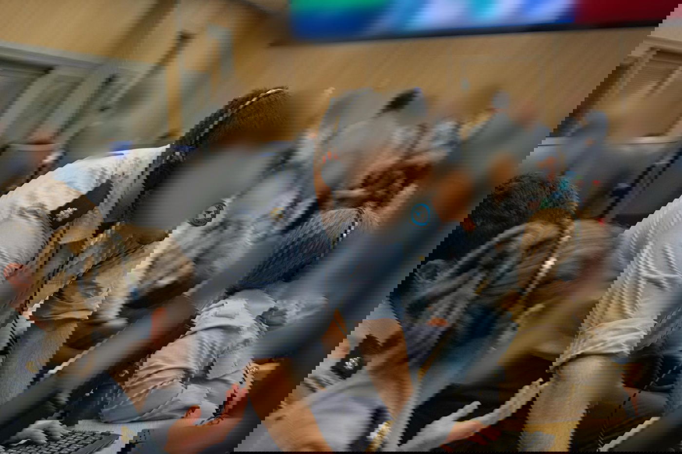 תיעוד מבור חיל האוויר במהלך התקיפות בתימן