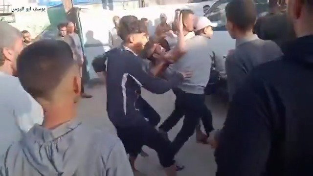 זירת התקיפה ברצועת עזה