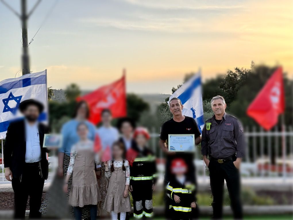 שנה אחרי הנס בליל הסדר: המשפחה החרדית הגיעה להודות 