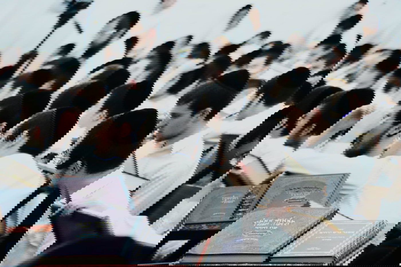 הגאון רבי דוד לוי בשיעור כללי בישיבת פוניבז'