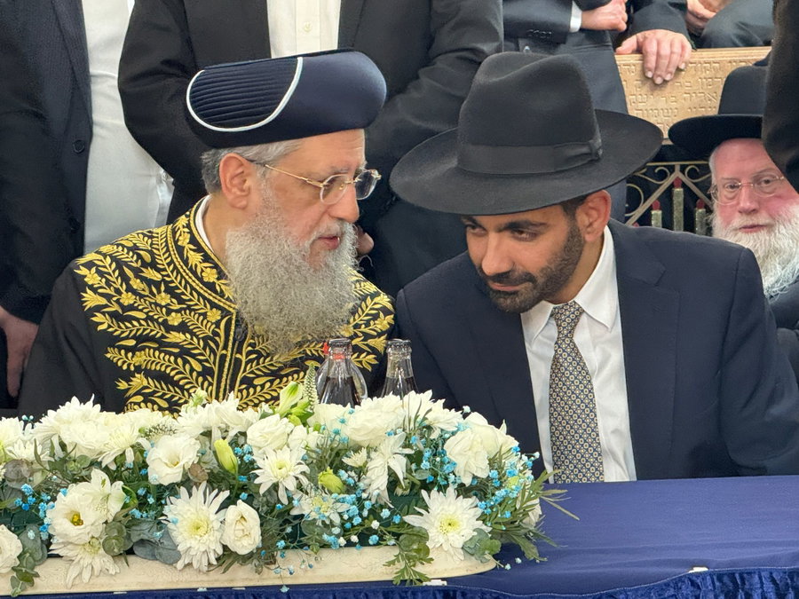 הראשל"צ הגר"ד יוסף והשר מלכיאלי