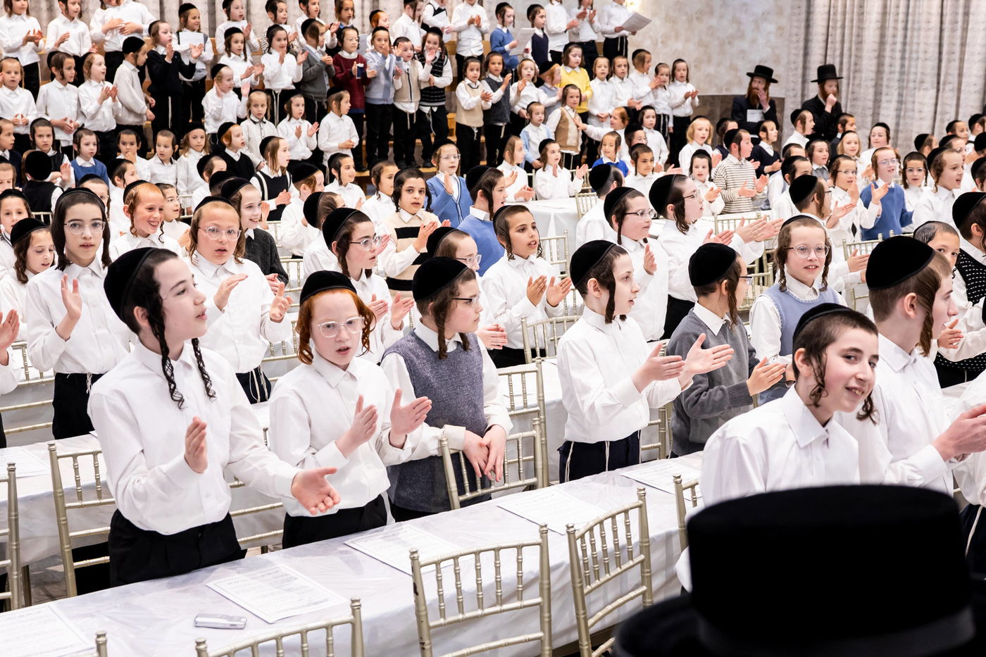 האדמו"ר מסאטמר בביקור בבלומינגבערג