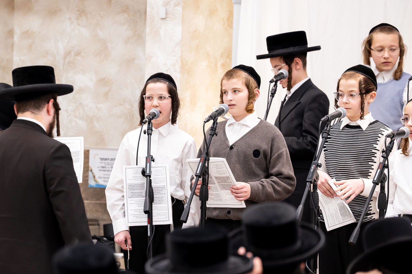 האדמו"ר מסאטמר בביקור בבלומינגבערג