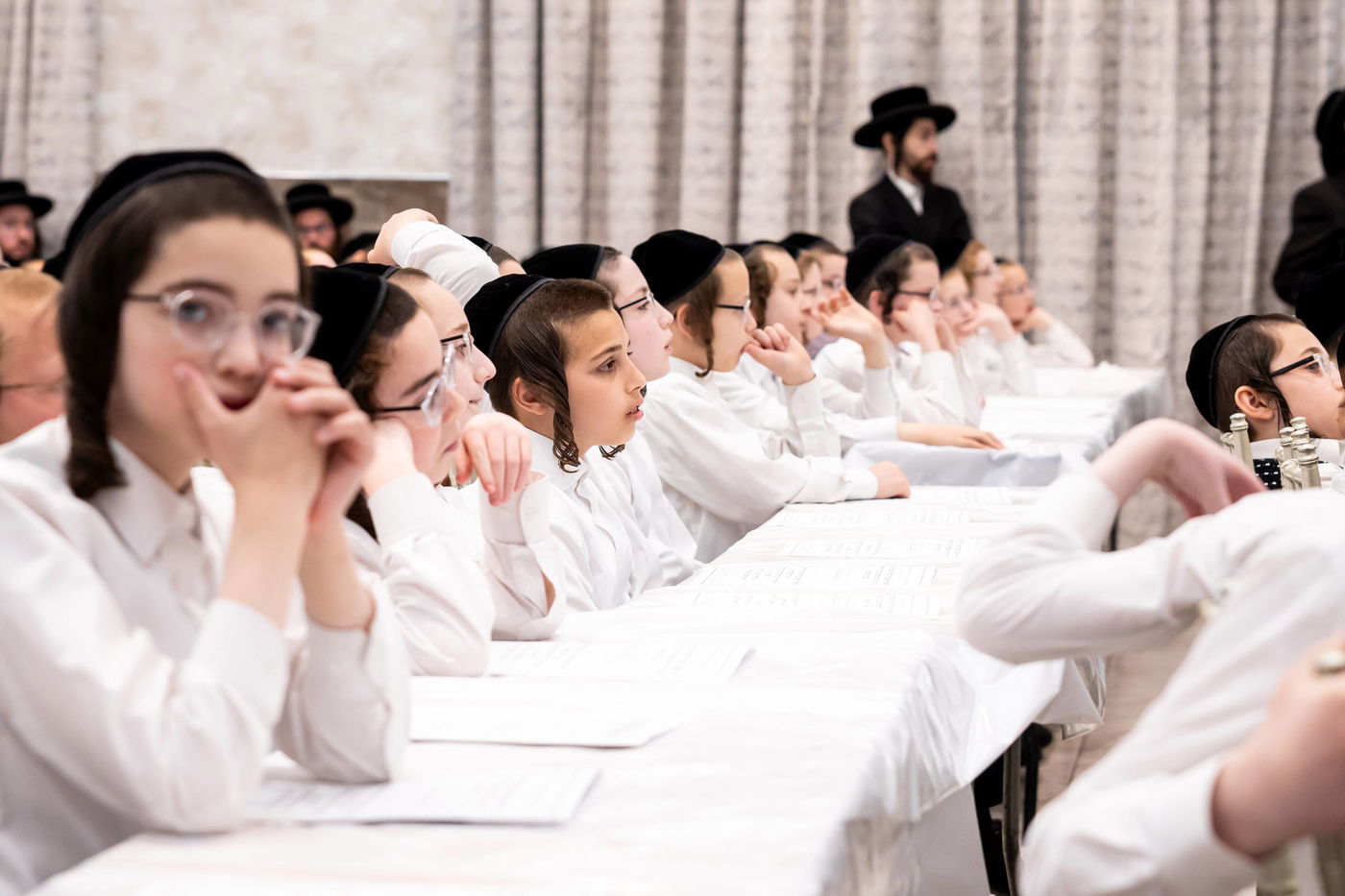 האדמו"ר מסאטמר בביקור בבלומינגבערג