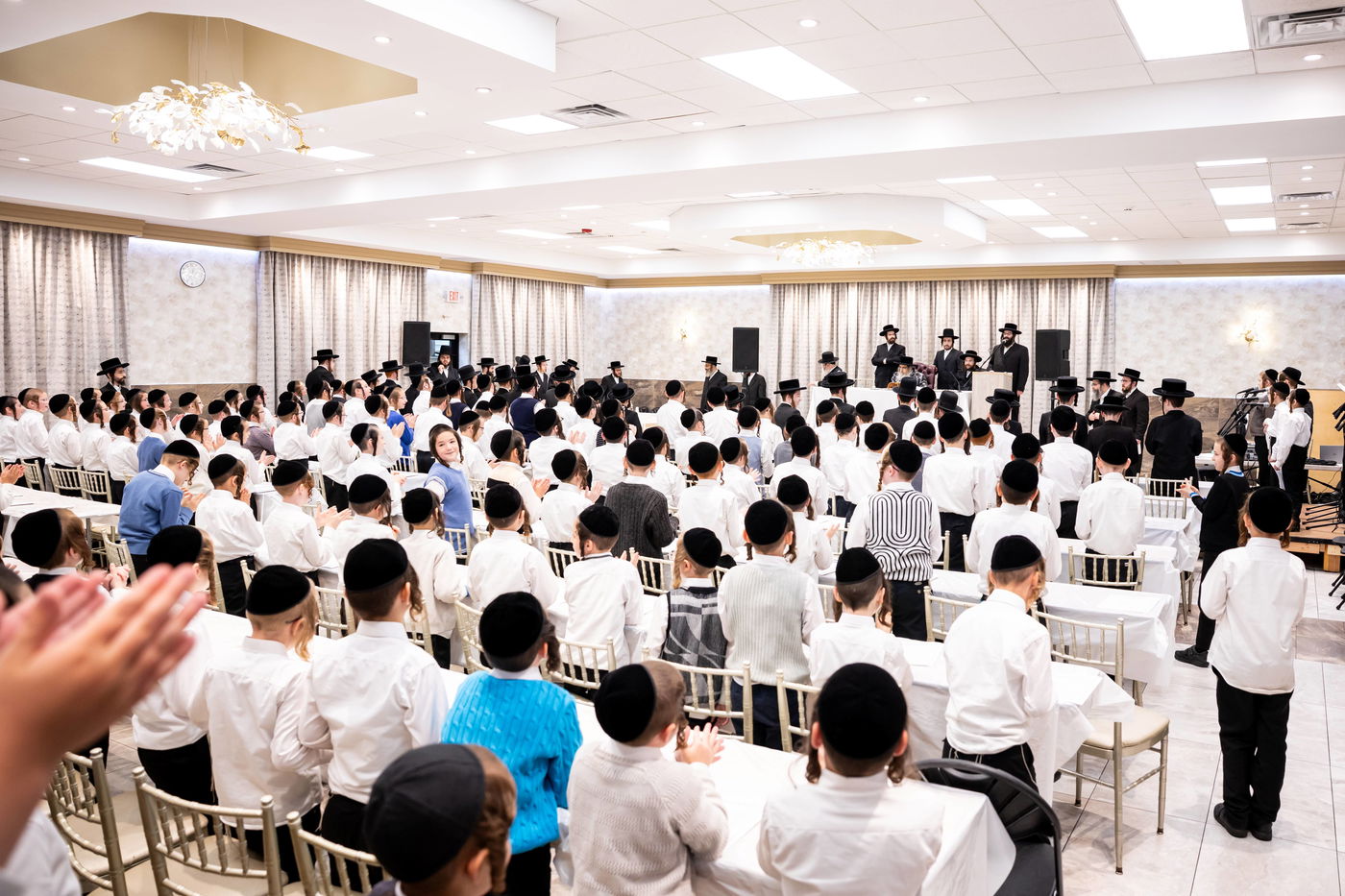 האדמו"ר מסאטמר בביקור בבלומינגבערג