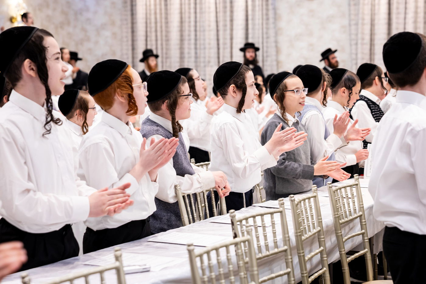 האדמו"ר מסאטמר בביקור בבלומינגבערג