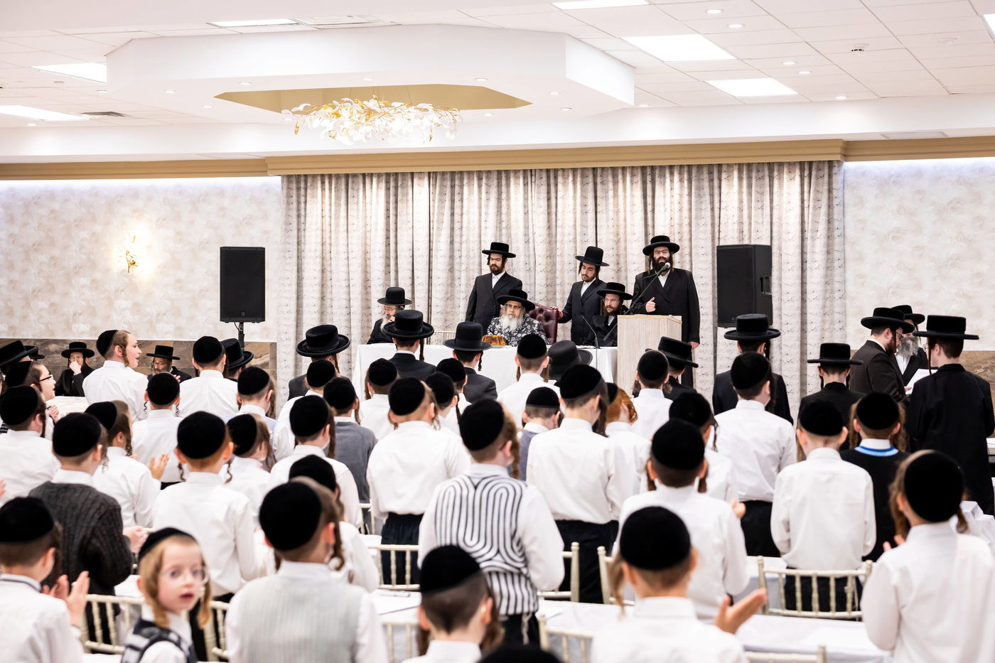 האדמו"ר מסאטמר בביקור בבלומינגבערג