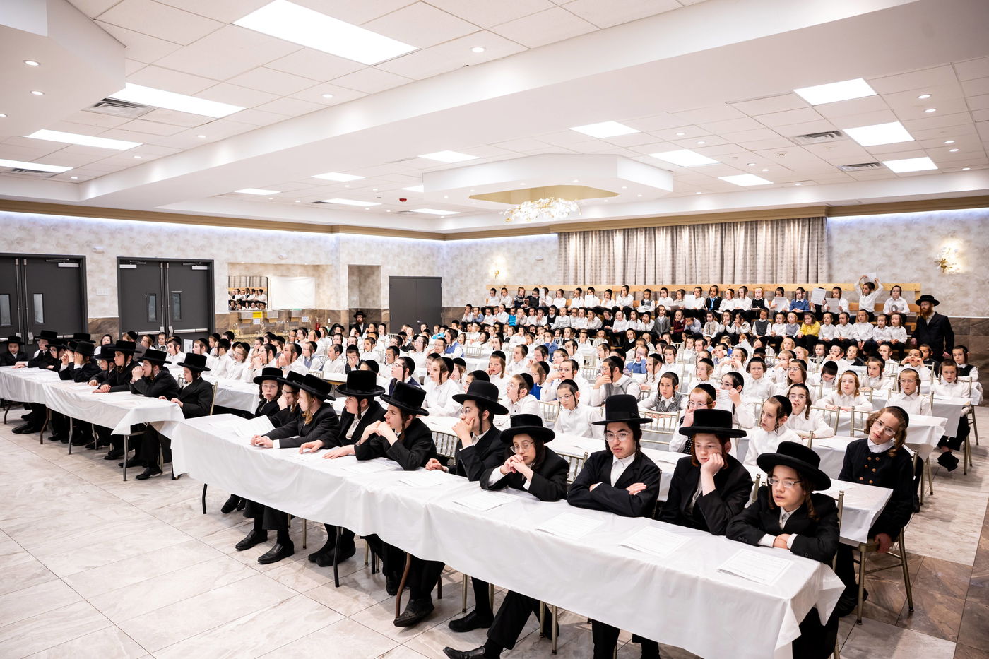 האדמו"ר מסאטמר בביקור בבלומינגבערג