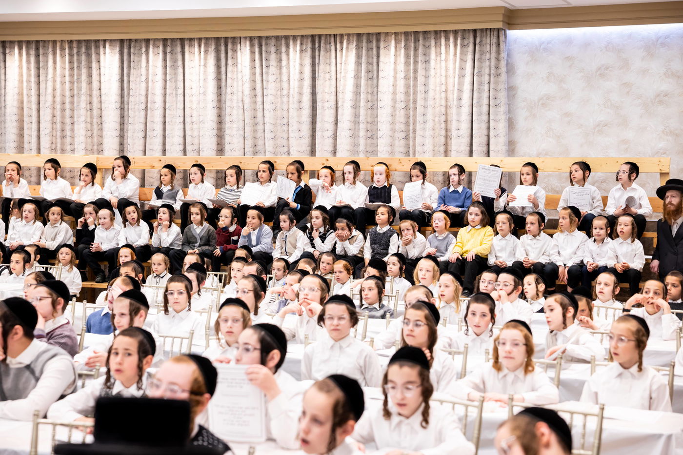 האדמו"ר מסאטמר בביקור בבלומינגבערג