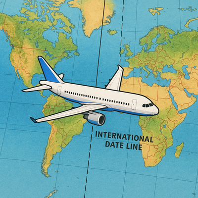 ספירה בינלאומית
| כיצד יש לספור ספרית העומר שחוצה את קו התאריך? 