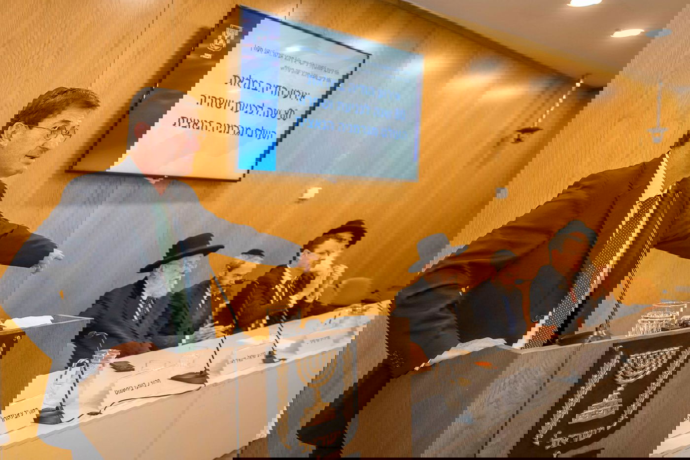 הטקס לציון יום השחרור וההצלה בכנסת