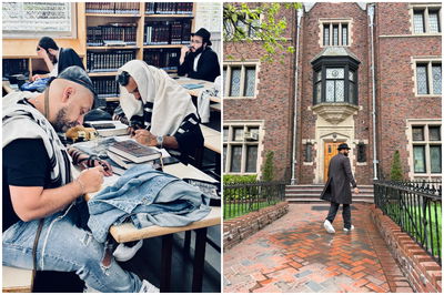 איתי לוי במרכז חב"ד העולמי