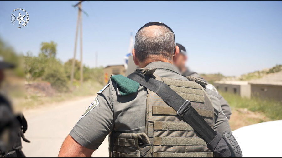 הביקור של מפקד מג"ב