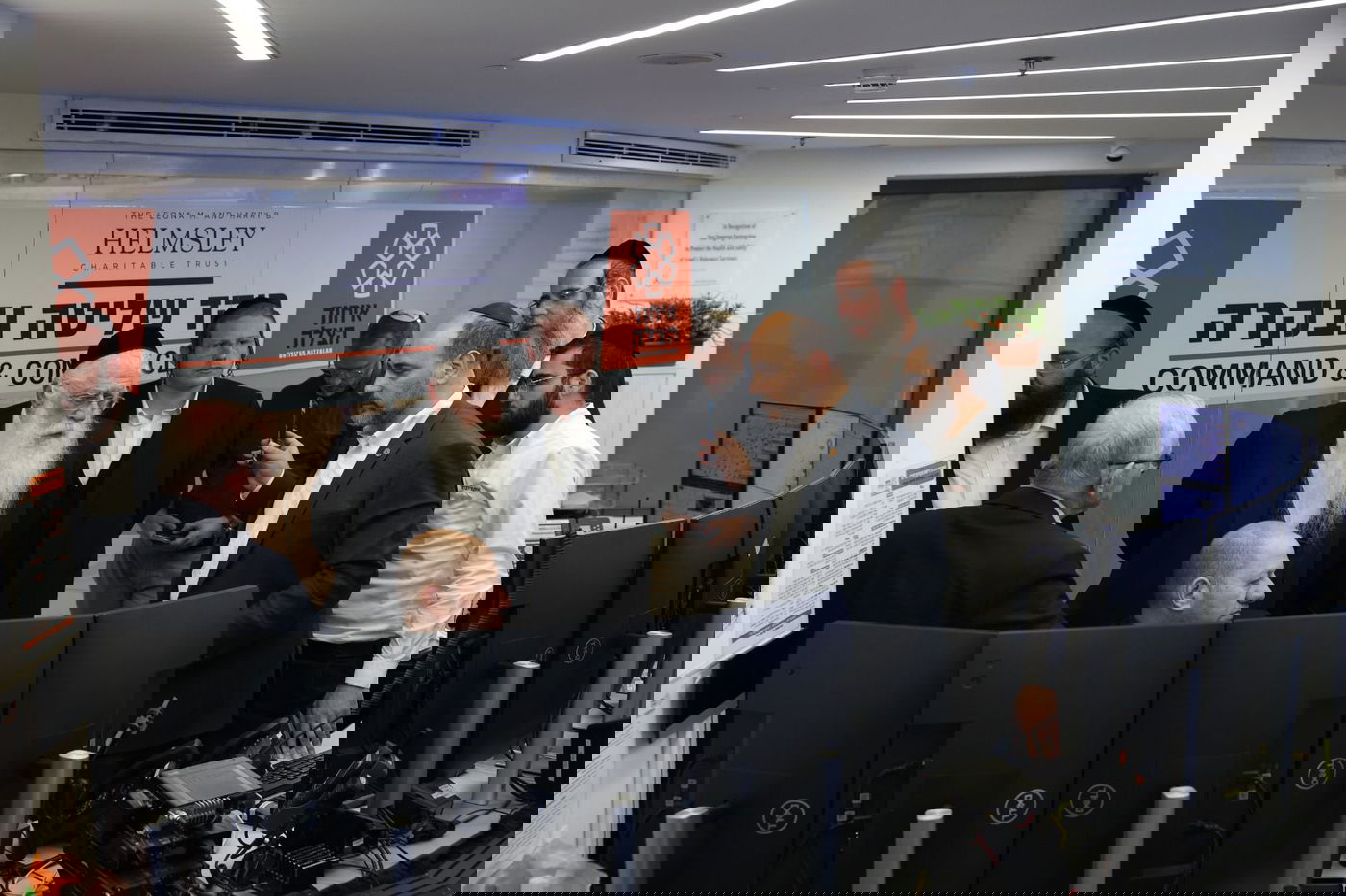 איחוד הצלה בהיערכות לאבטחת הרפואית הילולת הרשב"י