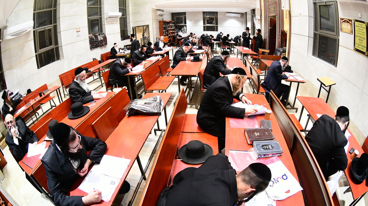 מבחן על אלפי דפי גמרא במודז'יץ