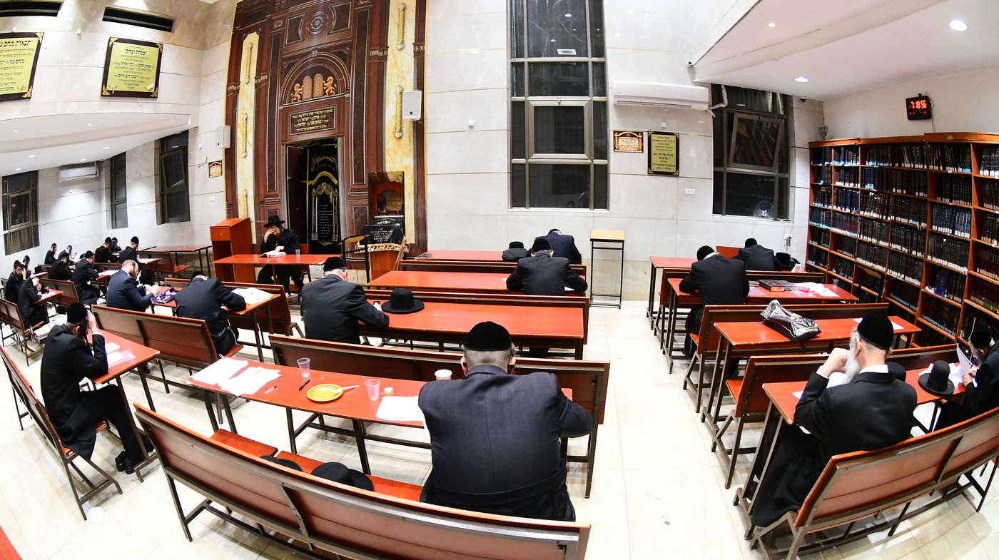 מבחן על אלפי דפי גמרא במודז'יץ