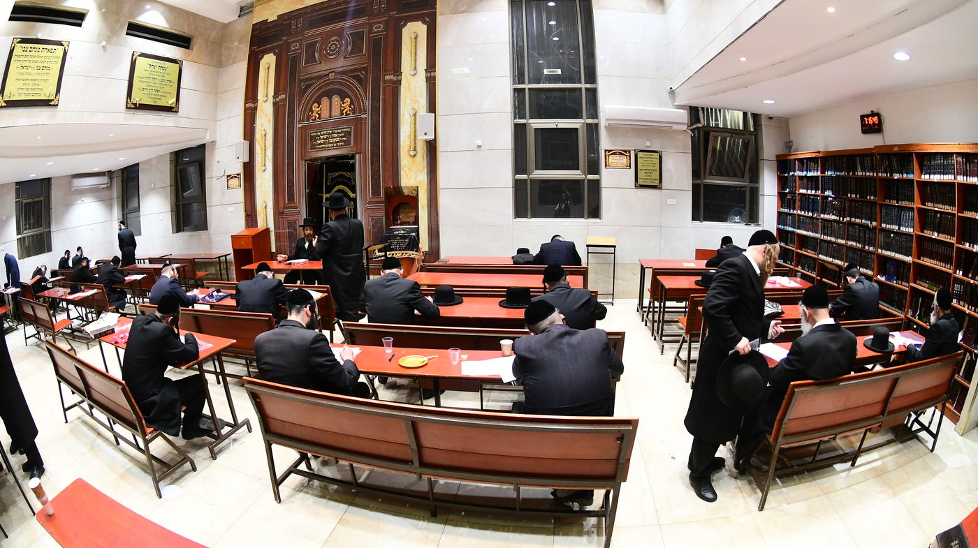 מבחן על אלפי דפי גמרא במודז'יץ