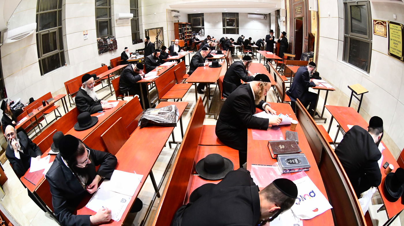 מבחן על אלפי דפי גמרא במודז'יץ