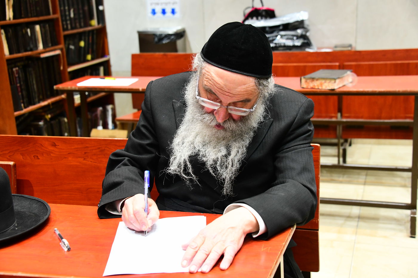 מבחן על אלפי דפי גמרא במודז'יץ