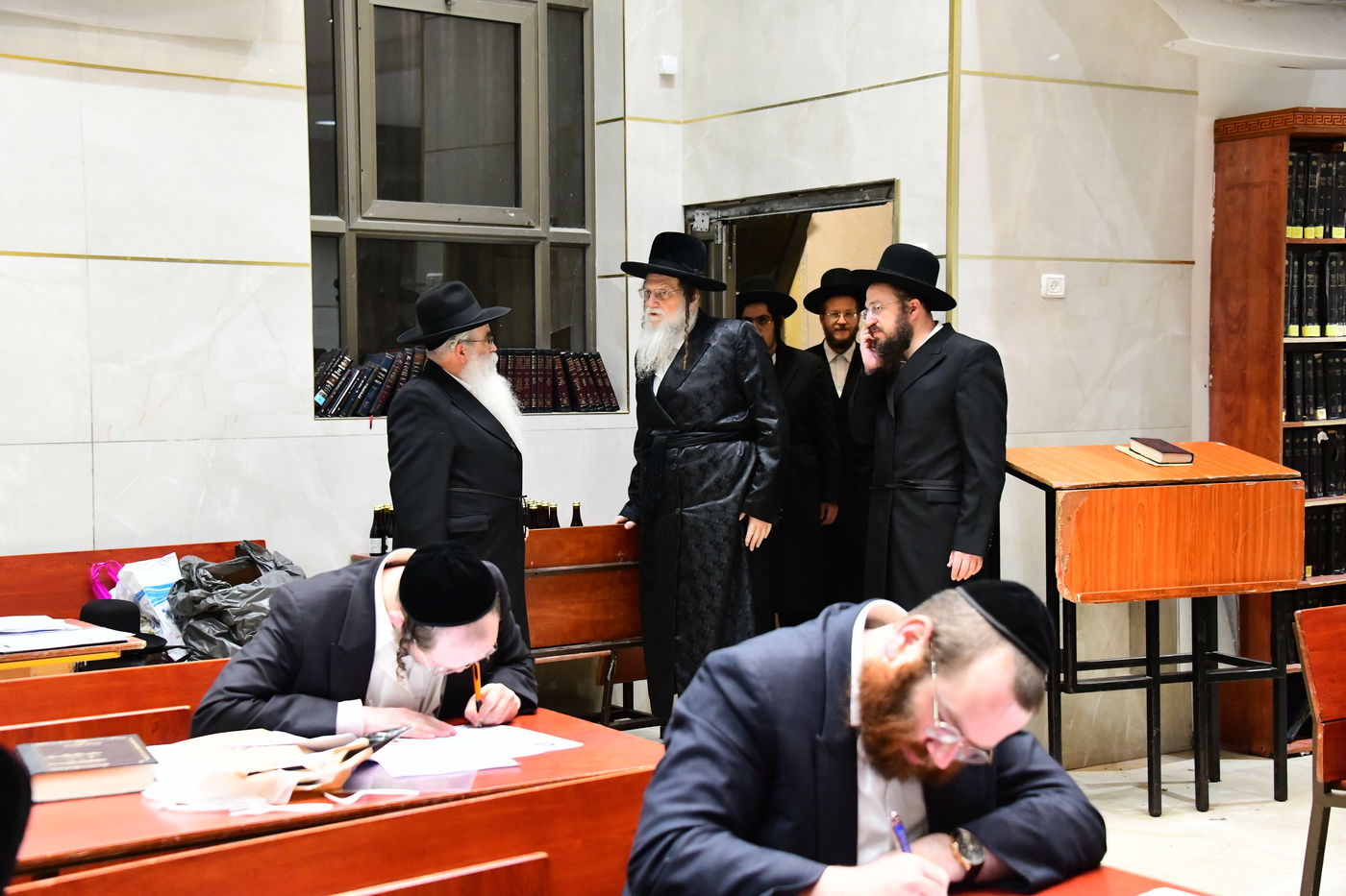 מבחן על אלפי דפי גמרא במודז'יץ