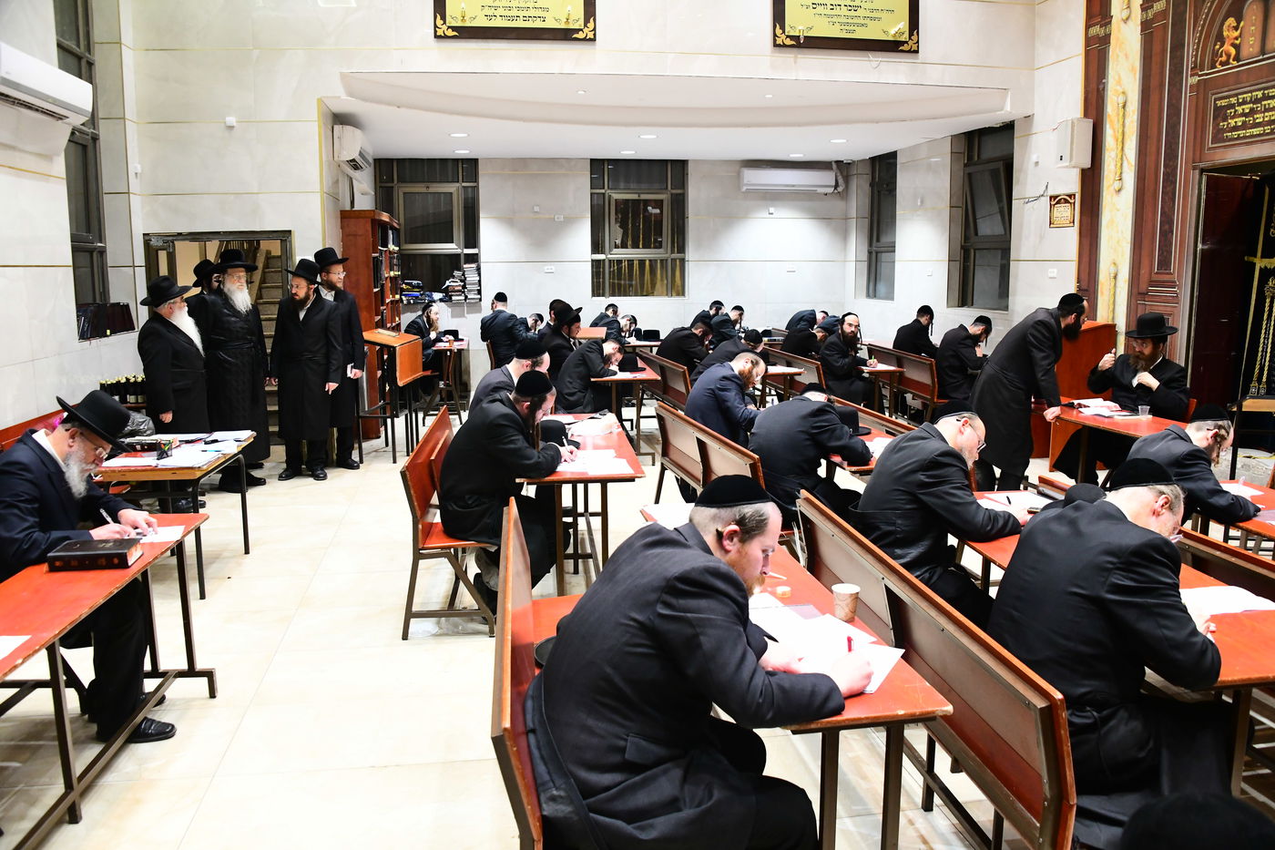 מבחן על אלפי דפי גמרא במודז'יץ