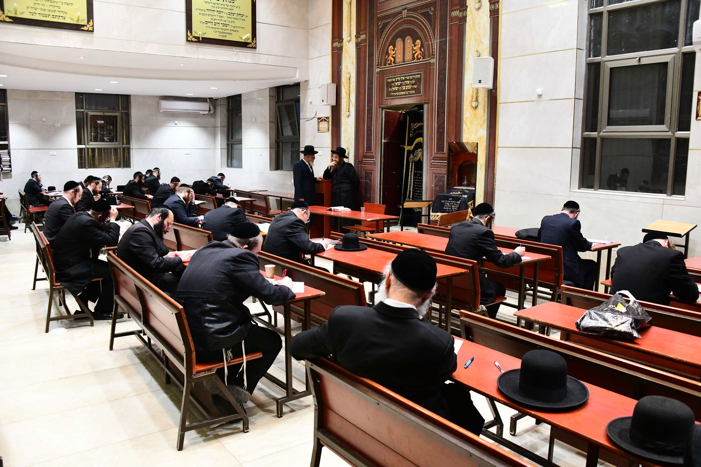 מבחן על אלפי דפי גמרא במודז'יץ