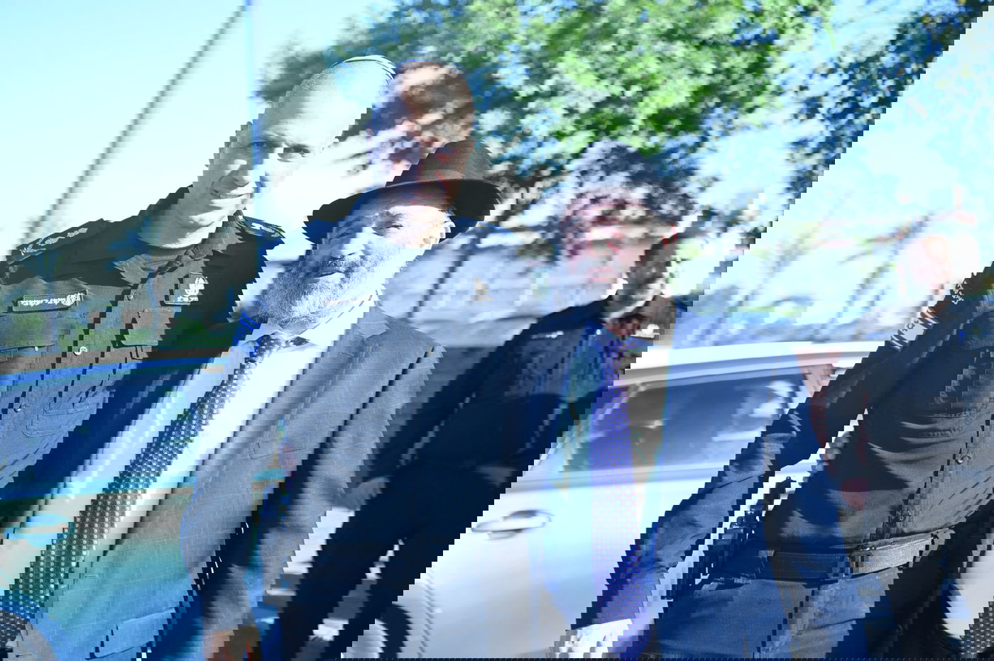 קצינים בכירים משירות בתי הסוהר בביקור בכפר חב"ד