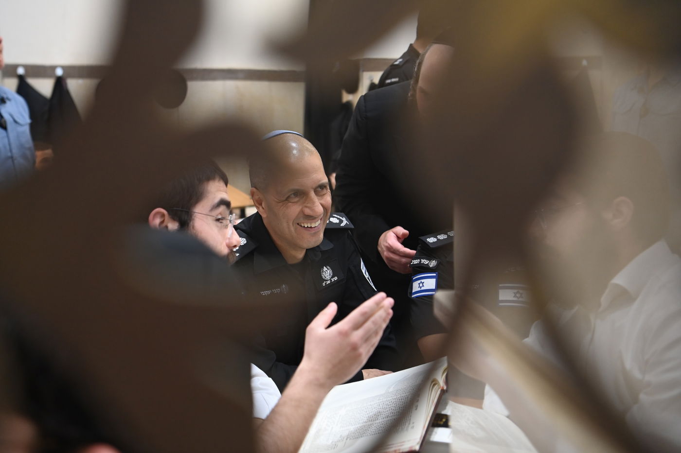 קצינים בכירים משירות בתי הסוהר בביקור בכפר חב"ד