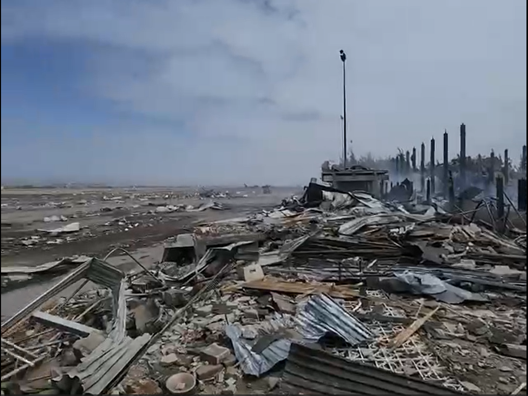 שדה התעופה צנעא, אחרי התקיפה הישראלית | ארכיון