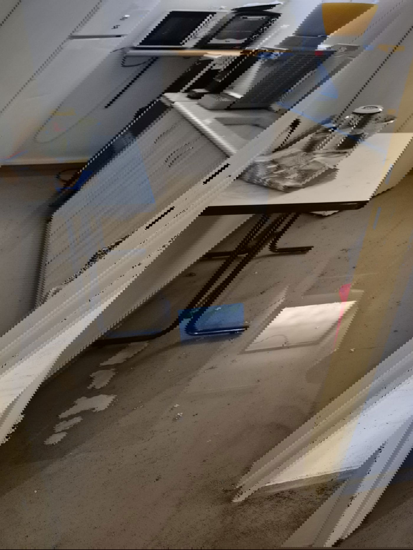 נזק למבנה השירותים בשמורת הטבע עין גדי