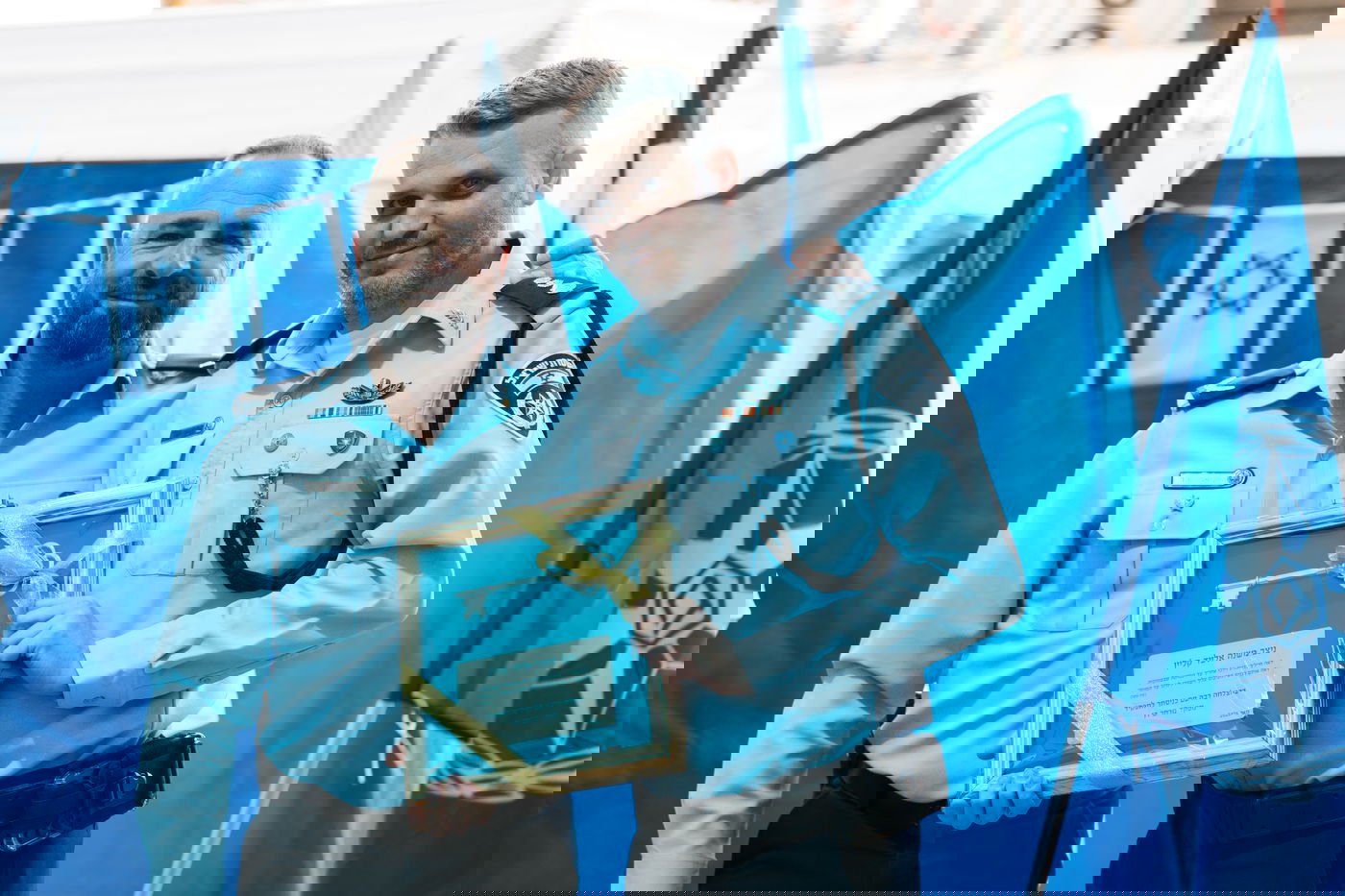 טקס החלפת פיקוד ומינוי מפקד חדש למרחב דן במשטרת מחוז תל אביב