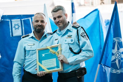 טקס החלפת פיקוד ומינוי מפקד חדש למרחב דן במשטרת מחוז תל אביב