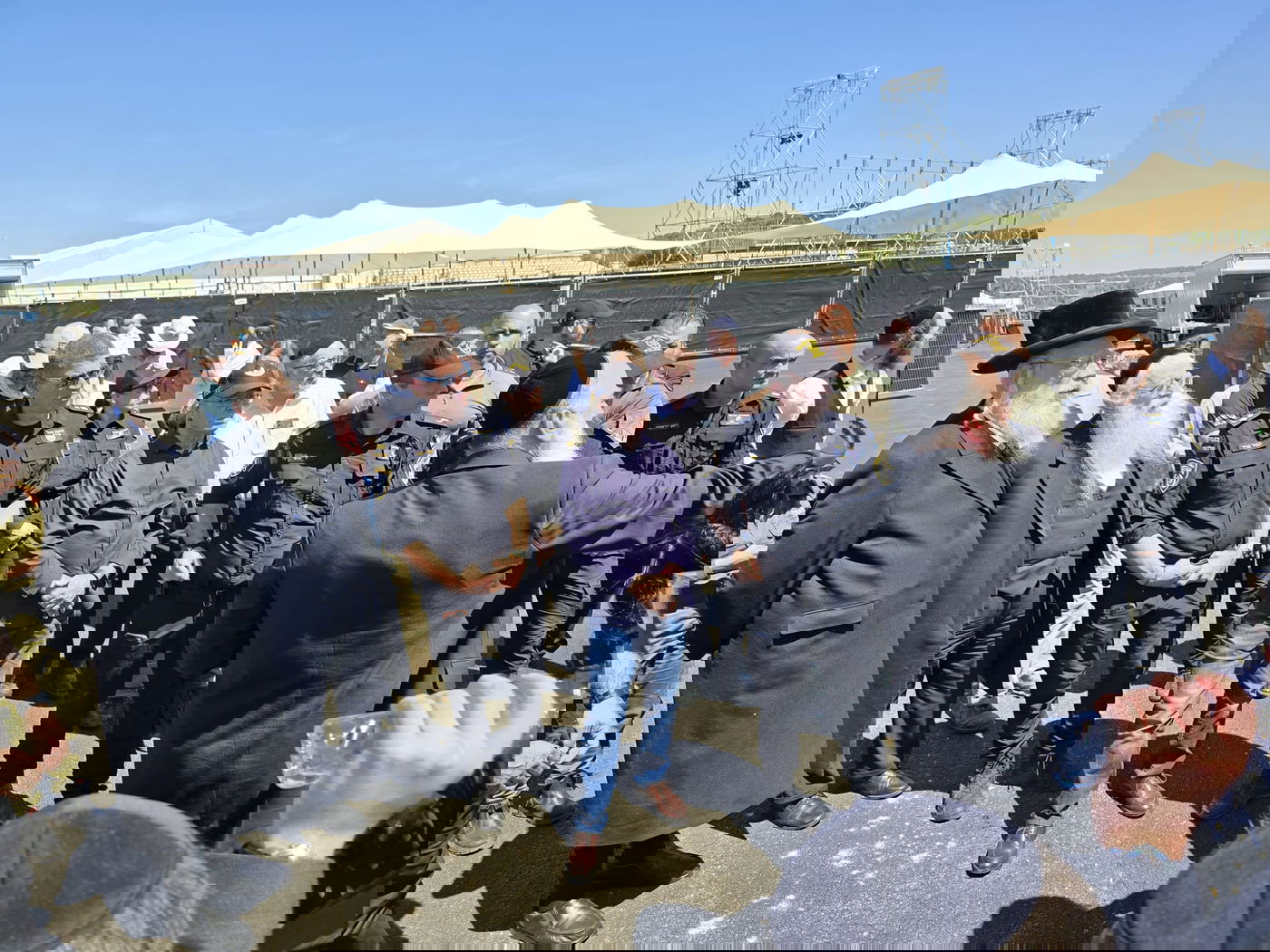 סיור הוועדה לביטחון לאומי בהר מירון - שבוע לפני ההילולה