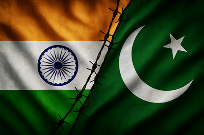 דגלי הודו ופקיסטן