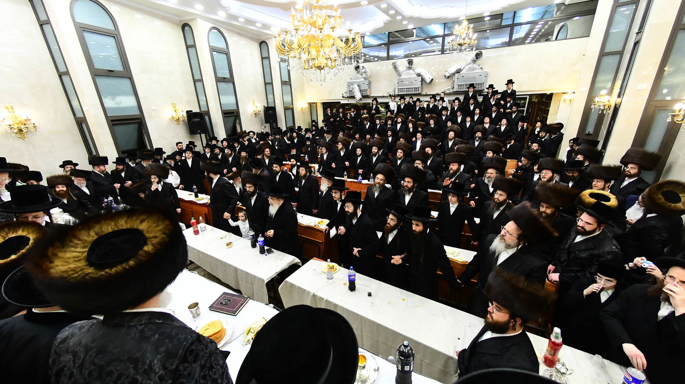 שמחת בר המצווה בחצה"ק ספינקא - נאראל 