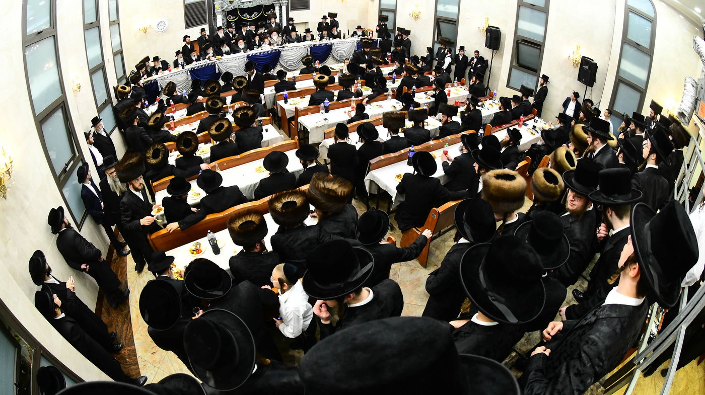 שמחת בר המצווה בחצה"ק ספינקא - נאראל 