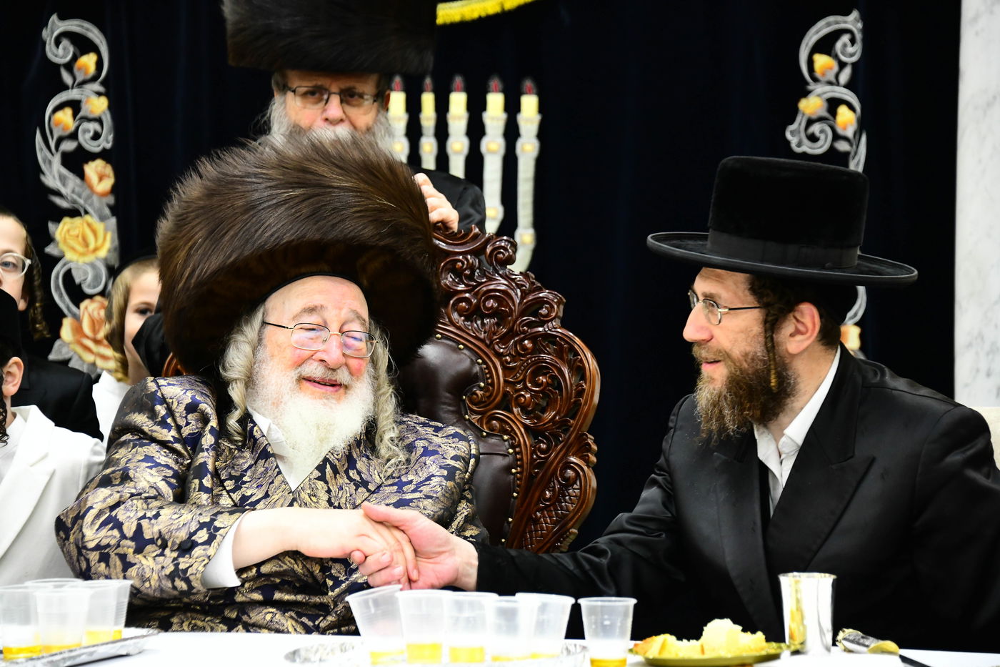 שמחת בר המצווה בחצה"ק ספינקא - נאראל 