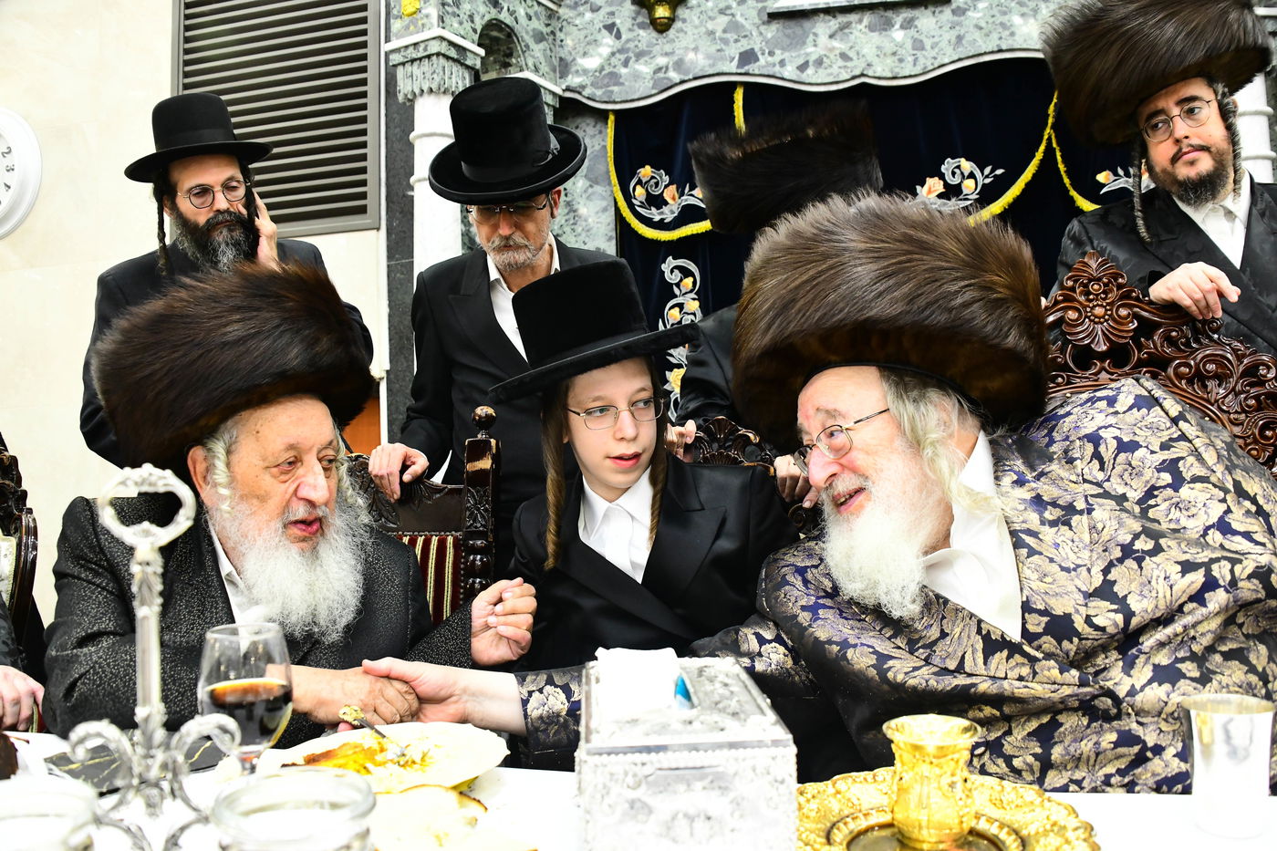 שמחת בר המצווה בחצה"ק ספינקא - נאראל 