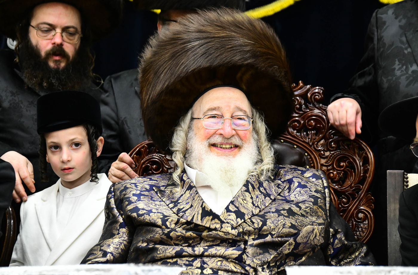 שמחת בר המצווה בחצה"ק ספינקא - נאראל 