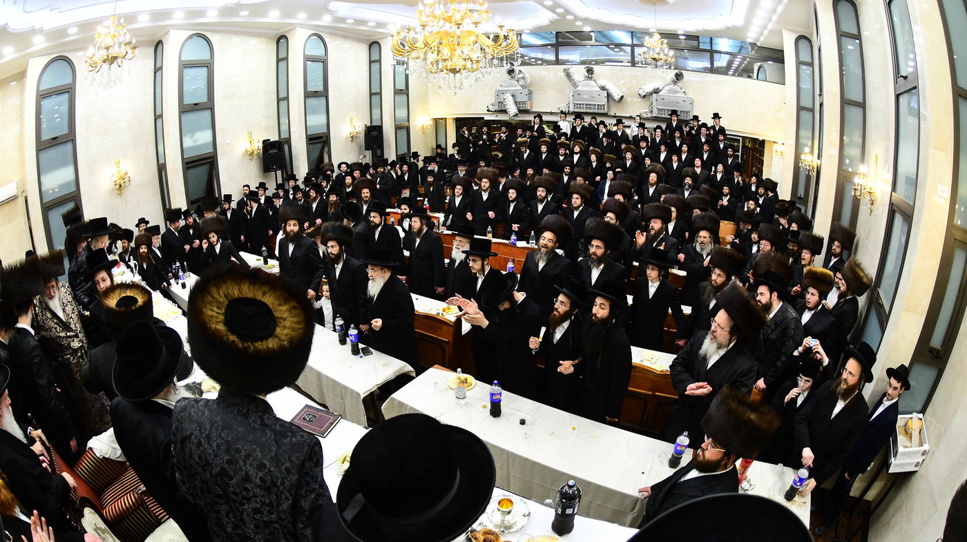 שמחת בר המצווה בחצה"ק ספינקא - נאראל 