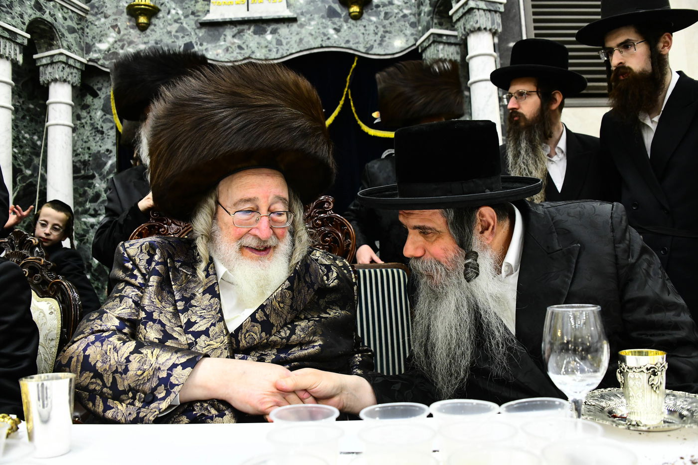 שמחת בר המצווה בחצה"ק ספינקא - נאראל 