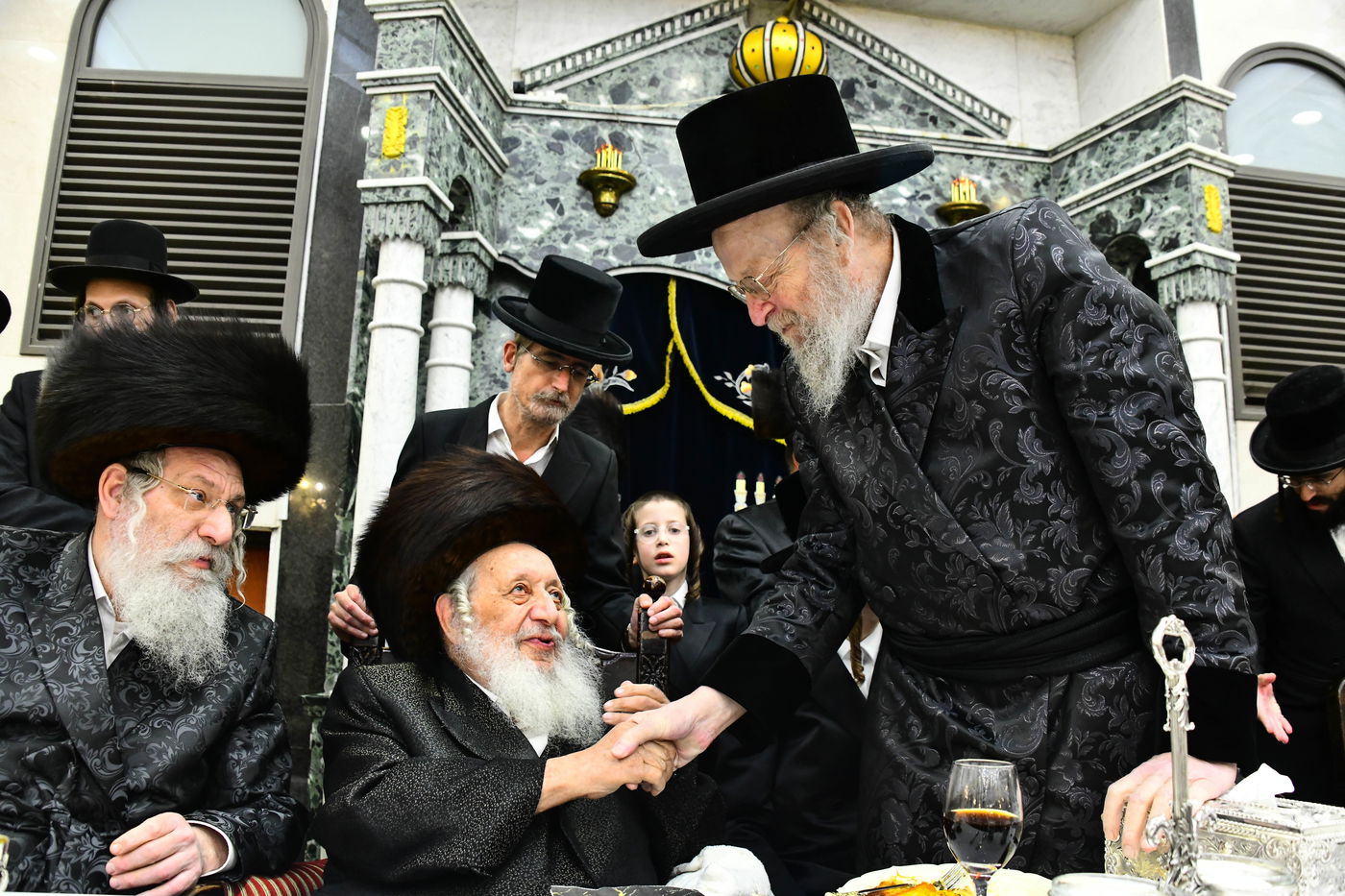 שמחת בר המצווה בחצה"ק ספינקא - נאראל 