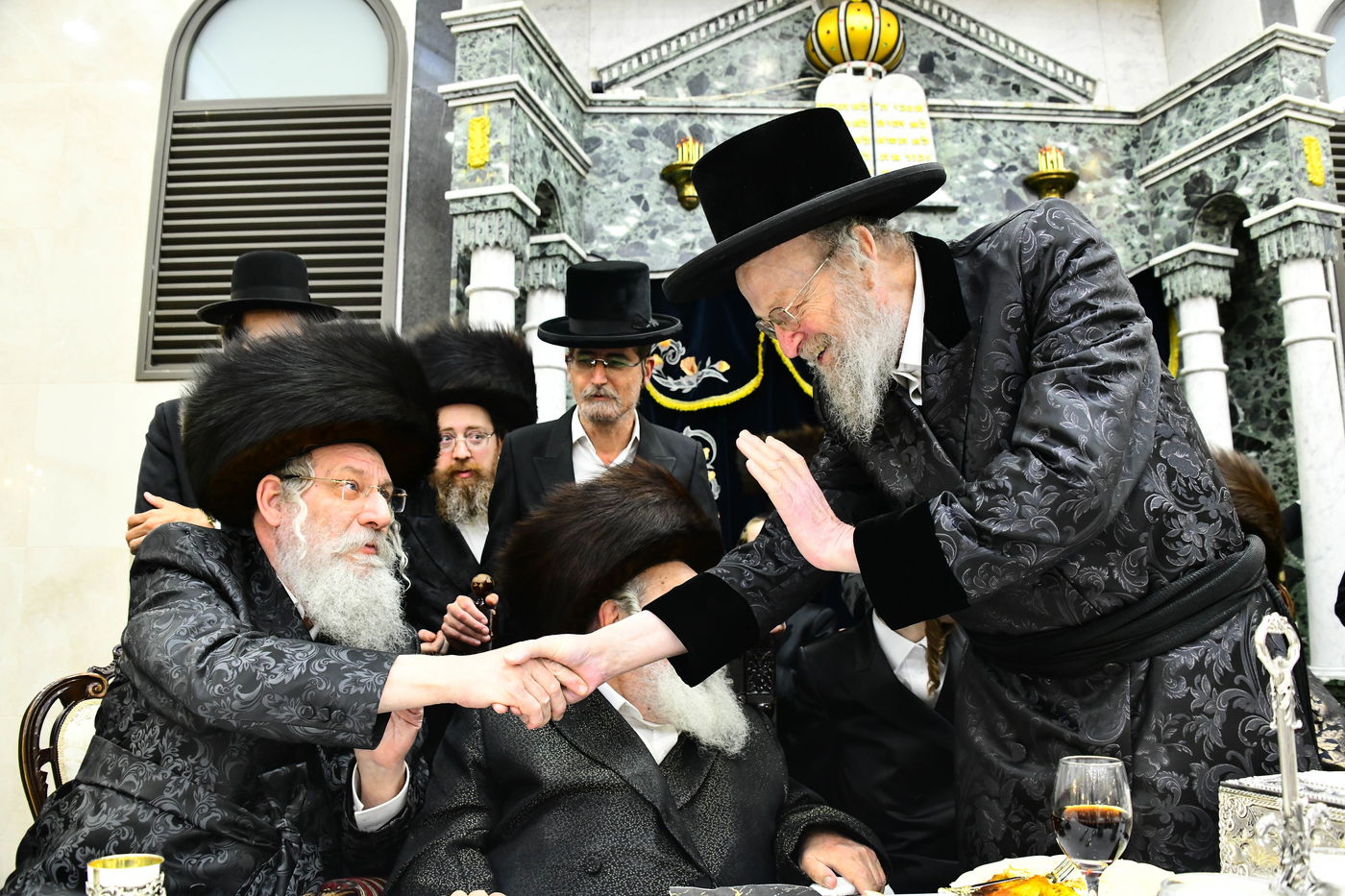 שמחת בר המצווה בחצה"ק ספינקא - נאראל 