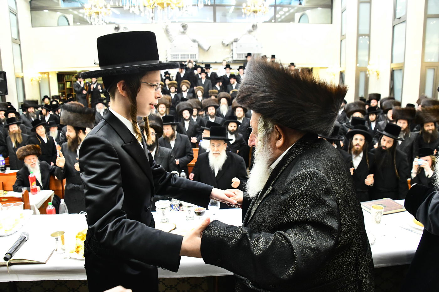 שמחת בר המצווה בחצה"ק ספינקא - נאראל 