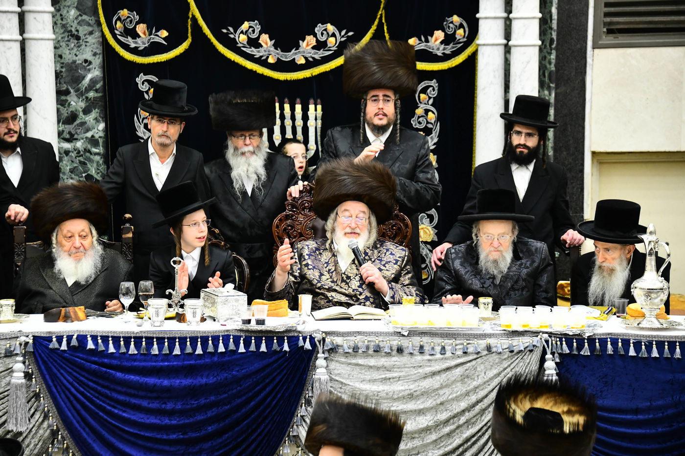 שמחת בר המצווה בחצה"ק ספינקא - נאראל 