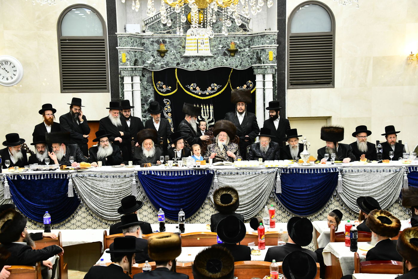 שמחת בר המצווה בחצה"ק ספינקא - נאראל 