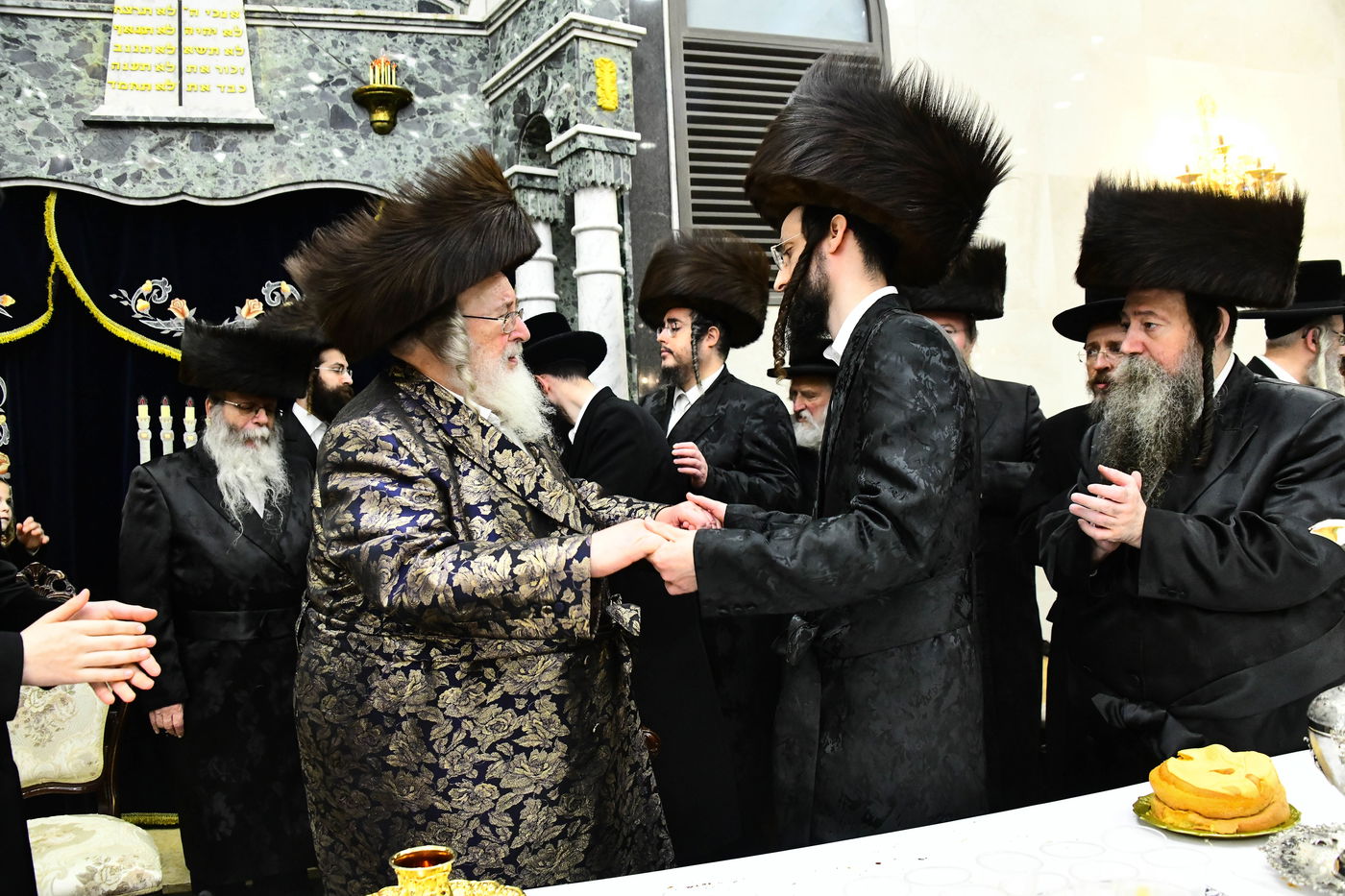 שמחת בר המצווה בחצה"ק ספינקא - נאראל 