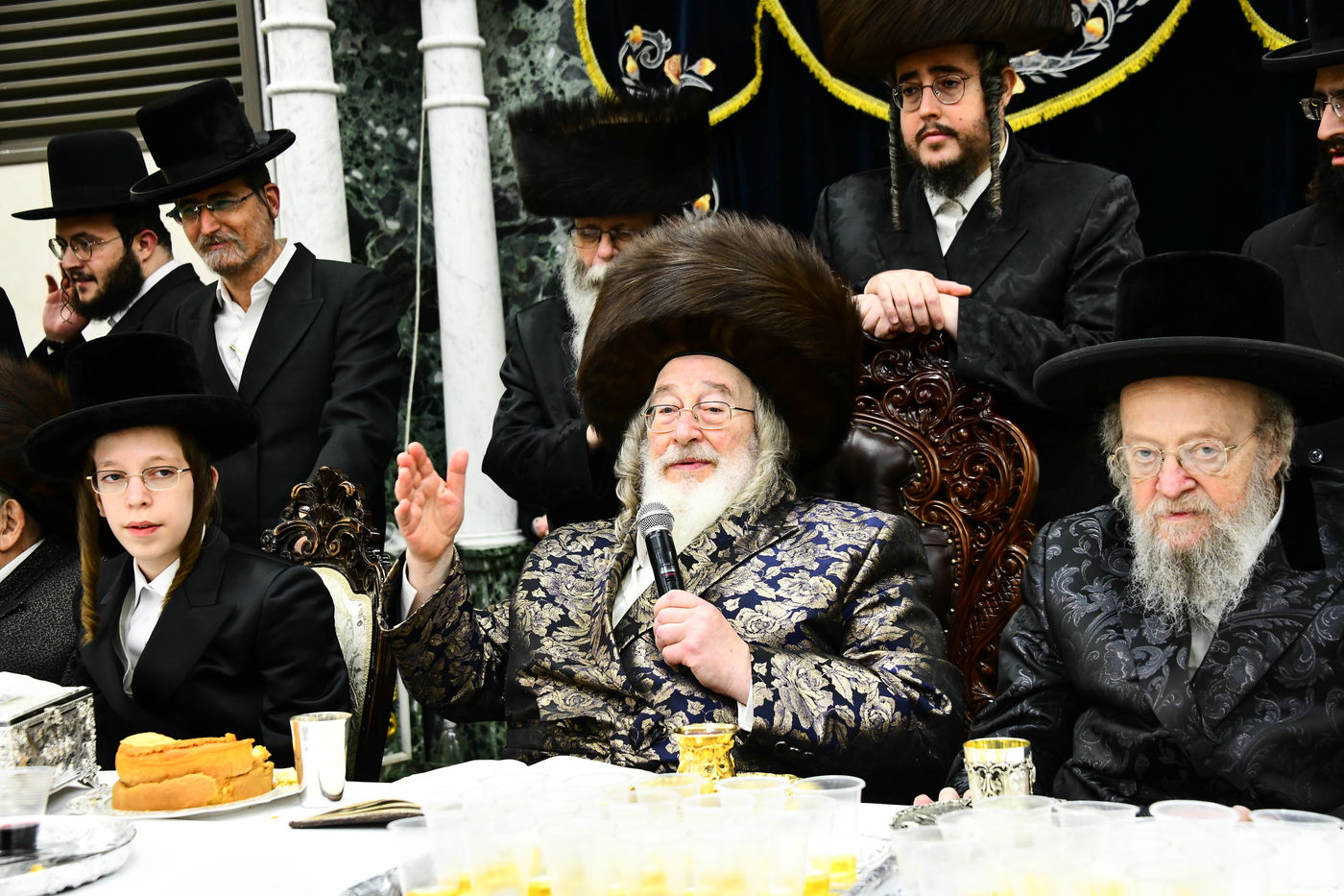 שמחת בר המצווה בחצה"ק ספינקא - נאראל 